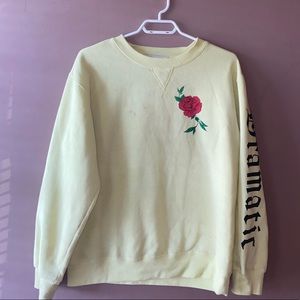 Neon graphic Sweater